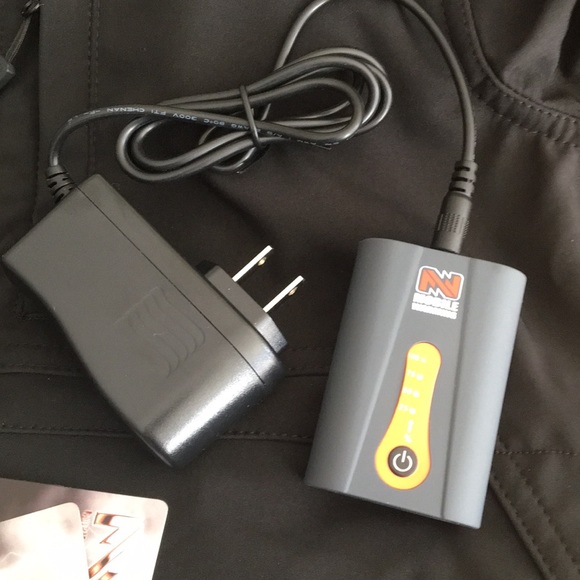 Ansai Mobile Warming Heated Jacket - Black sz XS - Picture 4 of 7